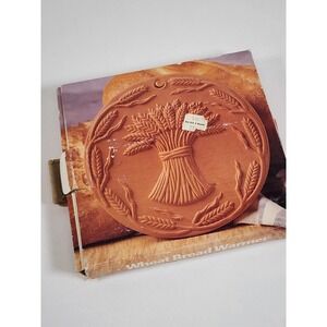 Vintage Bread Warmer Wheat Sheaves Design Boston Warehouse